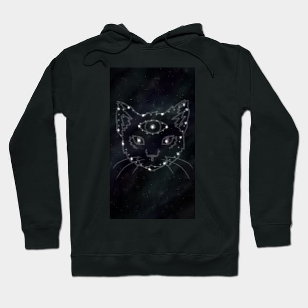 Cat Constellation Hoodie by OctopodArts